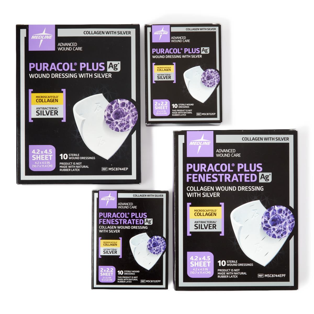 wound dressing with silver Puracol Plus AG+ Collagen Wound Dressings with Silver – Pharma 1 Medical Supply