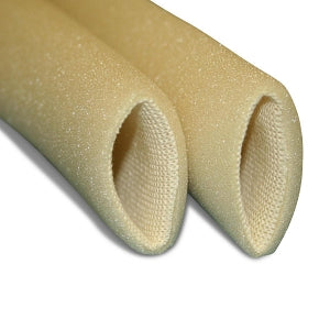Single Tubular Foam Sleeves - Off White