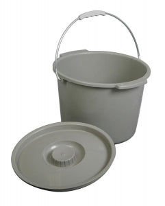 Guardian Commode Buckets with Lid and Handle