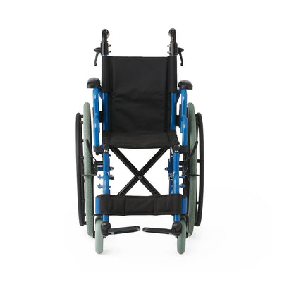Wide Kidz Pediatric Wheelchair with Telescoping Handles