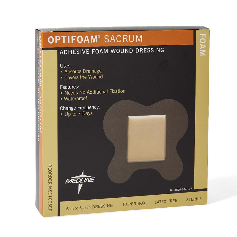 Optifoam Sacrum Adhesive Foam Dressings