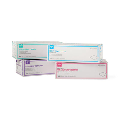 Medline Obstetrical Cleaning Towelettes 100ct