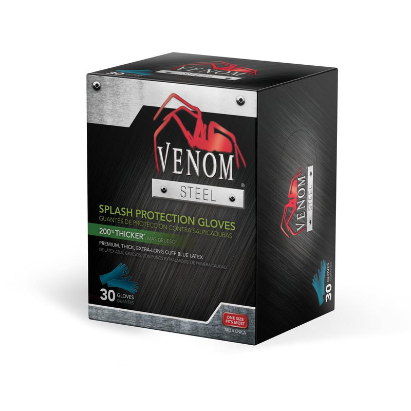Venom Steel Powder-Free Latex Gloves 16ct